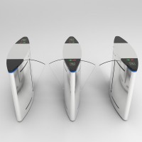 Flap Barrier Turnstile For Subway17