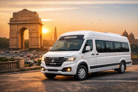 Travel Together in Comfort – 15 Seater Urbania Van for Rent Delhi!