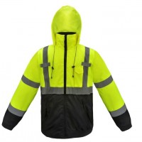 ANSI High Visibility Waterproof Safety Jacket10