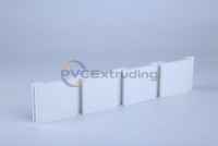 White Decoration PVC Extrusion Foam Profile61