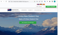 NEW ZEALAND Official Government Immigration Visa Application Online FOR AUSTRALIAN AND CHINESE CITIZENS - 官方政府新西兰签证申请 - NZETA