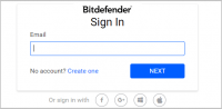 Bitdefender Login