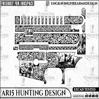 AR15 Hunting Engraving