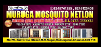 Muruga Mosquito Netlon – Chennai | Mosquito Netlon Services for Doors & Windows | Best Mosquito Netlon in Chennai