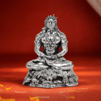 Elegant Marble Shiva Idol
