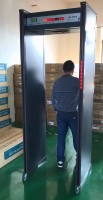 18 zones waterproof walk through metal detector55