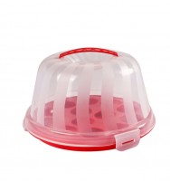 Portable Plastic Round Cake Box55