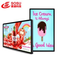 Lcd Wall Mounted Digital Signage With Wifi76