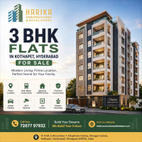 3 BHK Flats in Kothapet Hyderabad for Sale – Premium Homes by Harika Constructions and Developers