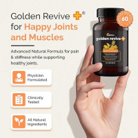 Upwellness Golden Revive Reviews!Dr.Joshua Levitt’s Joint Support Pills.