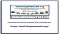 Workshop Manuals