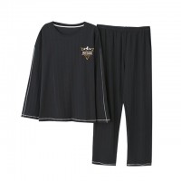 Men's Pajama Set Long Sleeve Spring Autumn89