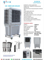 CM10000 Jumbo Outdoor Air Cooler – Now Available in Dubai & UAE