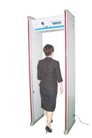 Infrared thermal imaging temperature walk through metal detector60