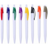 White Retractable Ball Pen21