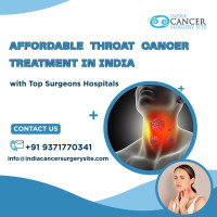 Low Cost Throat Cancer Treatment in India