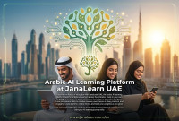 Arabic AI Learning Platform at JanaLearn UAE
