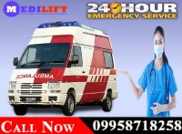 Pick Affordable Price Medilift Ambulance Service in Ranchi