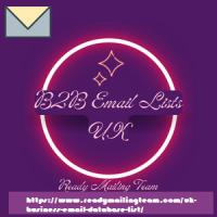 Dominate the UK Market with Ready Mailing Team's Strategic B2B Email Lists