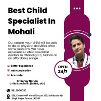 Dr Sunny Narula Child Specialist in Chandigarh, Mohali