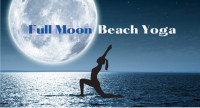 Enjoy Full Moon Beach Yoga in Bal Harbour