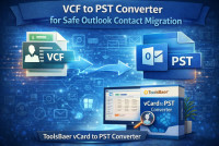 VCF to PST Converter for Safe Outlook Contact Migration