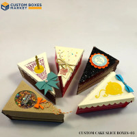 Cake Slice Boxes USA