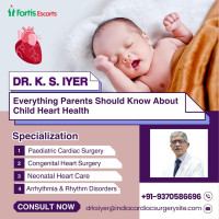 Dr. K S Iyer Paediatric Cardiac Surgeon in Fortis Delhi