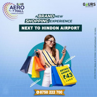 Extravagant Retail Spaces @ Gaur Airocity Next to Hindon Airport