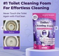 FizzClean Toilet Cleaning Foam | Tiefenreinigung, Fleckenentfernung & Geruchskontrolle