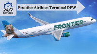 What terminal is Frontier Airlines at DFW?