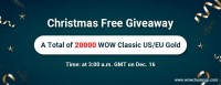 Secure Environment for you to Join Christmas Party with Free wow classic gold cheap
