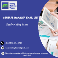 Increase a New Business Opportunities with Ready Mailing Team’s General Managers Email List