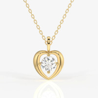 Stylish Lab Grown Diamond Fashion Pendant – Caratbazaar