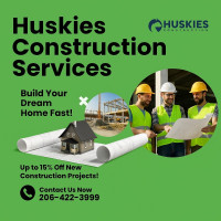 Huskies Construction - ADU Contractors in Renton