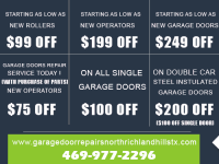 Garage Door Repairs North Richland Hills TX