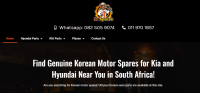 Korean Motor Spares for Kia and Hyundai Car Parts