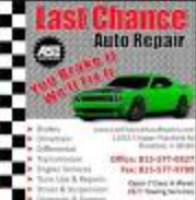 Last Chance Auto Repair For Cars Trucks