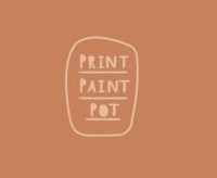 Print Paint Pot - Pottery Class Sydney