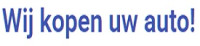 Wij kopen uw auto