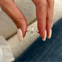 Moissanite Engagement Rings