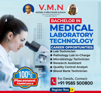 Medical Lab Technology Course with Industry-Focused Training | V.M.N Institute