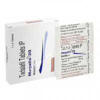 Megalis 20 Mg Tablet [Tadalafil]|Get Erection Of Fastest|Book Now!!!