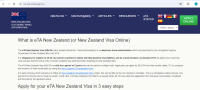 FOR SCOTLAND AND BRITISH CITIZENS - NEW ZEALAND New Zealand Government ETA Visa - NZeTA Visitor Visa Online Application - Visa Air-loidhne Sealan Nuadh - Visa Oifigeil Riaghaltas Sealan Nuadh - NZETA