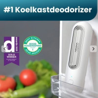 Ozoori Fridge Deodorizer | Houd Je Voedsel Vers & Je Koelkast Geurvrij