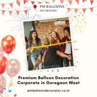 Premium Balloon Decoration for Corporate Events in Goregaon | PM Balloon Decoration