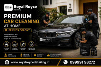 Premium Car Cleaning at Home Friends Colony | Royal Royce Detailing