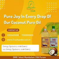 Pure Joy In Every Drop Of Our Coconut Pure Oil
