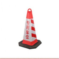 Compressing Resistant Rubber Warning Traffic