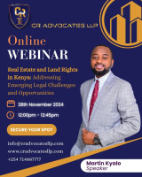 CR Advocates LLP - Top Law Firm Nairobi Kenya